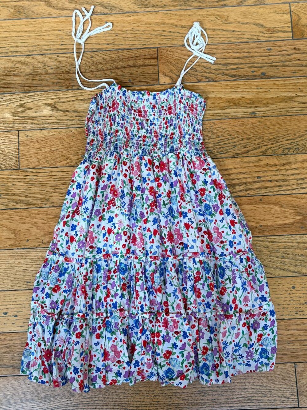 RAYS FOR DAYS Made In Usa Sleeveless Emma Floral Mini Day Dress